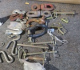 mixed chain hooks, binders, clevises,