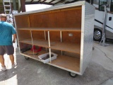 aluminum cabinet on wheels 36