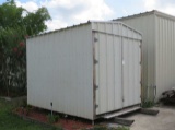 portable storage building 8'x 12' x 9 1/2' high