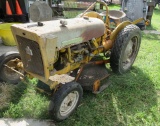 Barn find 1960's International Cub Lo-Boy tractor with belly mower.  Tractor appears to be pretty mu