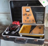 Detection instrument for  pipe and cable location in black case