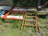 safety railings for scaffolding and (2) 2' x 6