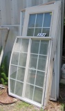 mixed doors and windows aluminum frame windows, metal 2'4