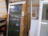 PVC insullated tinted sliding glass door panels 38.7