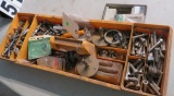 tray of mixed fasteners