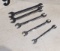 Snap-On SAE line wrenches set of 5  range 3/8 thru 5/8