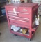 US general rolling tool cabinet and work tray combination 33