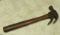 Voight double claw hammer Pat 1902 with vintage wood handle VERY RARE