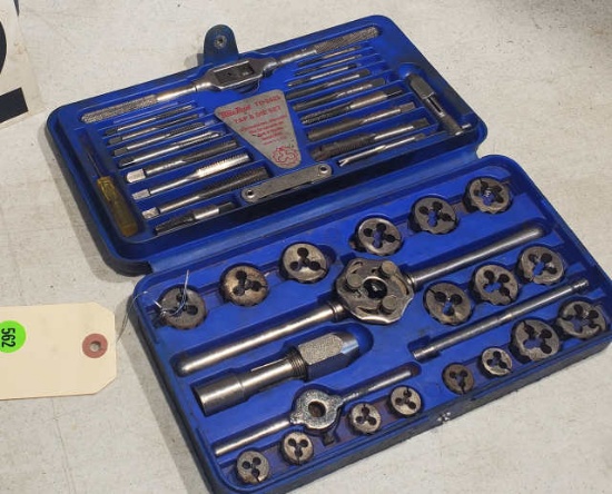 BluePoint by Snap-On SAE tap and die set in blue case