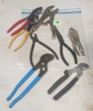 mixed pliers, vise grips