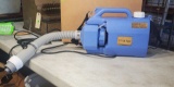 5 L light blue fogger with flex hose 110v