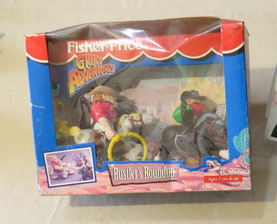 Fisher Price Great Adventures Rustlers Round up in original box