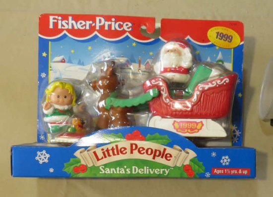 Fisher Price 1999 Little People Santa's Delivery