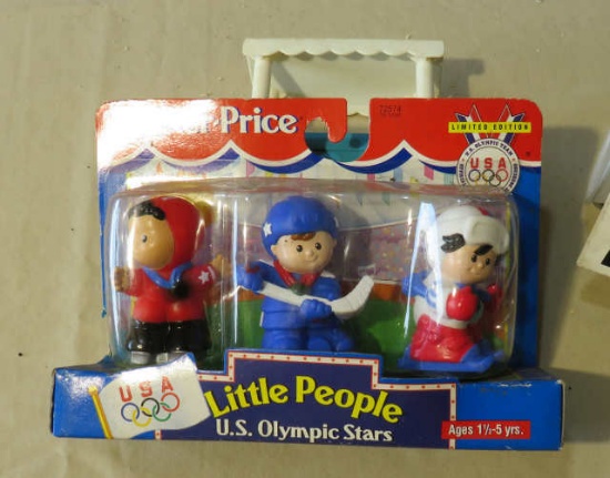 Fisher Price  Limited Edition little people US Olympic stars in original package