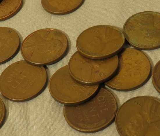 Huge Estate Wheat Penny Collection