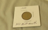 1920 wheat penny no mint mark