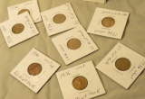 1936 wheat pennies jacketed no mint mark
