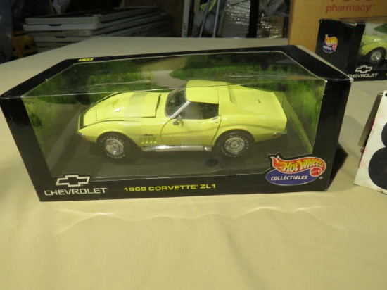 Hot Wheels 1:18 scale 1969 Corvette ZL1 in sealed original box
