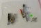 group of air chucks and a valve stem remover tool