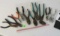 group of 10 mixed plyers