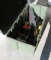 Hardigg TL500 heavy military plastic tool chest with mixed garage items