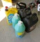 mixed automotive lubricants and chemicals including 2 gal of Rainex window wash, 2 gal SEAPw 90 gear