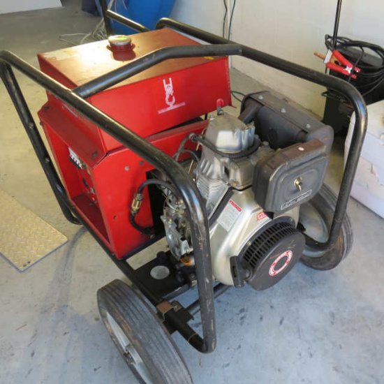 Loadstar 10000 watt portable generator powered with a Yanmar diesel electric start engine comes with
