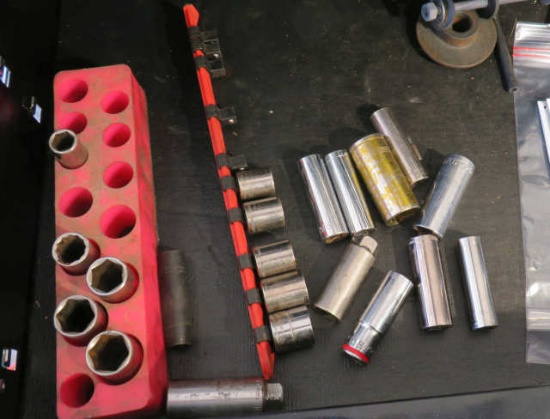 3/8" drive deep well sockets