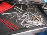assorted SAE end wrenches