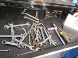 assorted Metric end wrenches