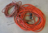 group of 2 long extension cords