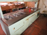 6 bay electric steam table 116
