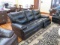 electric leather reclining sofa 3 cushion 89