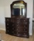 dresser with mirror 10 drawers 64