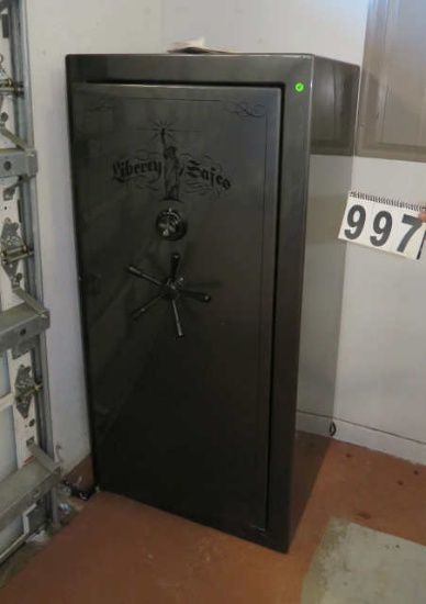 Liberty safe with shelving 30" x 24' x 60" deep combination available