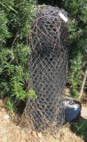 roll of used 6' chain link and one roll of barbed wire (some rust on barbed