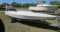 Renovated  20' race/drag boat hull and trailer