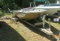 salvage 15' aluminum hull with trailer (no title or registration available