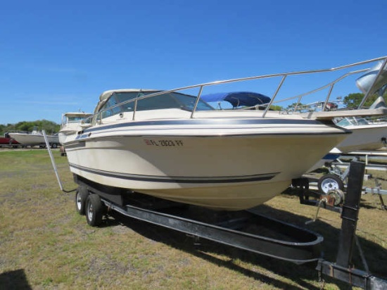 1985 Regal Empress 210XL I/O and tandem trailer