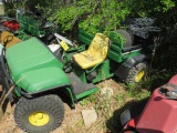 John Deere 4x2 diesel Trail Gator with dump body (needs service)