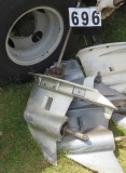 used Honda outboard motor gearcase 20