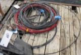 group of mixed outboard motor control cables