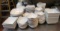 assorted ceramic soup and orderve serving bowls