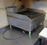 electric table top flat top grill 24
