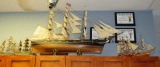 large model sailing ship 45