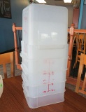 8 quart plastic food storage containers