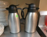 stainless steel insulated serving tea pots