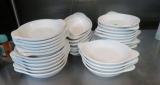 mixed small vegetable serving ceramic dishes