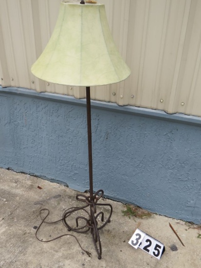 wrought iron floor lamp