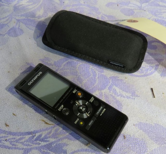 Olympus model wf/852 digital pocket size voice recorder